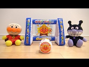 Soccer Battle: Anpanman Plastic Soccer Set!