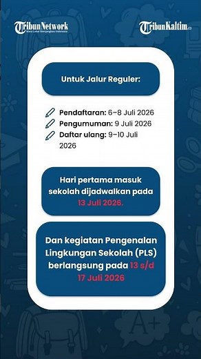 Jadwal Lengkap SPMB SMP di Balikpapan 2026