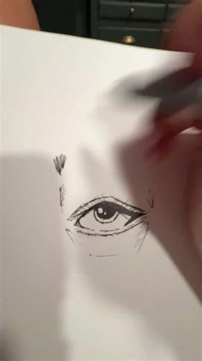 Drawing a really cool looking anime eye