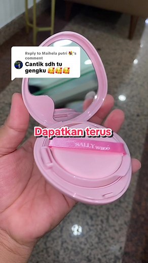 Replying to @Maihela putri 💐 sebelum sold rm10.90 #bedakviral #cushionfoundation #sallywhoo