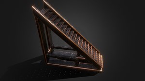 Industrial-Stairs - Download Free 3D model by Cécile Amstad (@c.m.a)