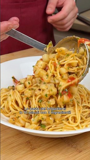 BRIGADIER'S PASTA: A humble dish (grandmother's) but packed with flavor! #pasta #brigadiere #recipes
