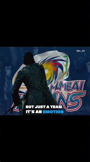 MI Is Not Just a Team, It’s an Emotion 💙 | Mumbai Indians Fan Power