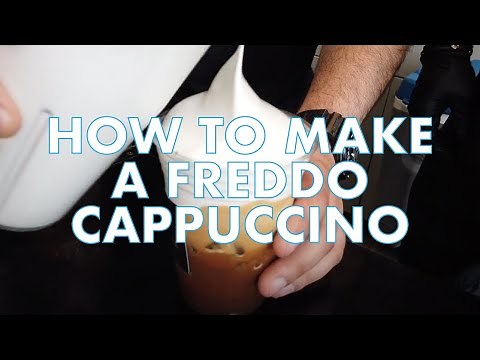 How to make a Freddo Cappuccino