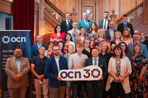 Open College Network NI celebrates awarding milestone