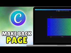 How To Make Back Page In Canva (2026) - Create & Add a Back Page on Canva Using a Template
