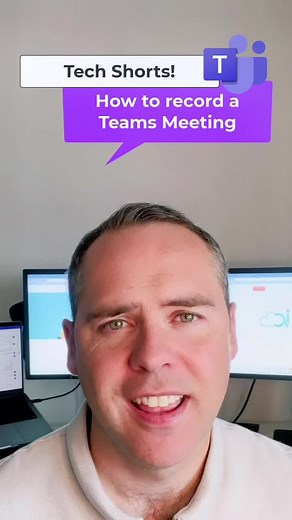 Learn how to record your next #MicrosoftTeams meeting in a few clicks and share the recording with others too! #techtok #training #productivity #corporatelife #learn #Fyp #techtips #tiktokuni