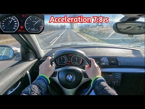 BMW 120d Hatchback /163 HP/ POV Test Drive #63