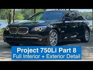 Project 750Li Part 8: Full Interior + Exterior Detail