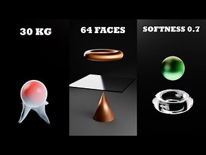 Satisfying Cloth Simulation with Rigid Bodies | Blender Physics