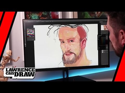 HP Z27 Display Review 'HIPSTER' Draw-Test