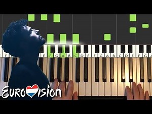 Duncan Laurence - Arcade (Piano Tutorial Lesson)