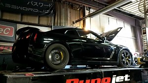9.6K views · 51 reactions | Jay's 2009 GT-R on the dyno for a tune on a Cobb Accessport, with just short ram intakes, downpipes, and exhaust we got it putting down 565whp/590tq! #gtr #r35 #jdm #nissan #cobbtuner #mooreautomotive | Moore Automotive Inc | Facebook