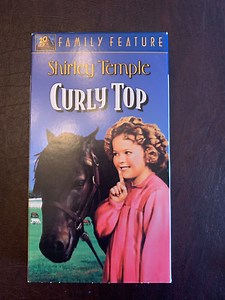Shirley Temple Curly Top VHS Video Color Version | eBay