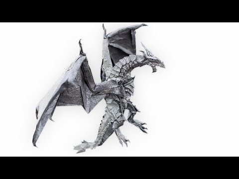 Origami Alduin Collapse Tutorial (Satoshi Kamiya)