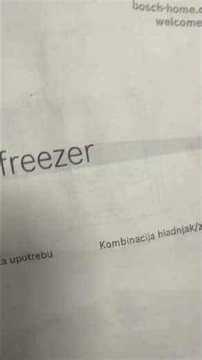 Bosch Freezer Guide 💨😎#fypage #shorts