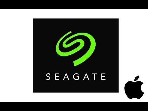 Seagate external hard drive how to set up on Mac