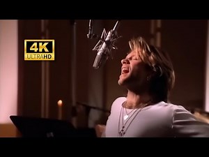 Bon Jovi - Bed Of Roses - (official music video) - Upscaled to 4K UHD