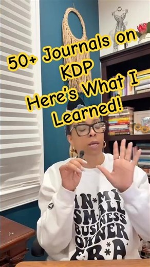 50+ Journals on Amazon KDP: What I Learned Starting a Stationery Business #journallove #biztips