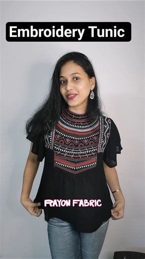 Embroidery Tunic 🤩‪@Meesho‬ #wishlinked #dailywear
