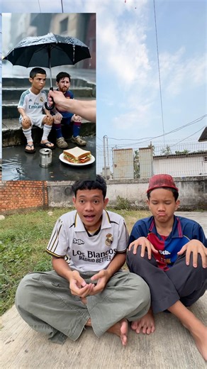 ternyata abangnya tes kebaikan❤️‍🩹 ‪@cristiano‬ dan ‪@LeoMessi‬