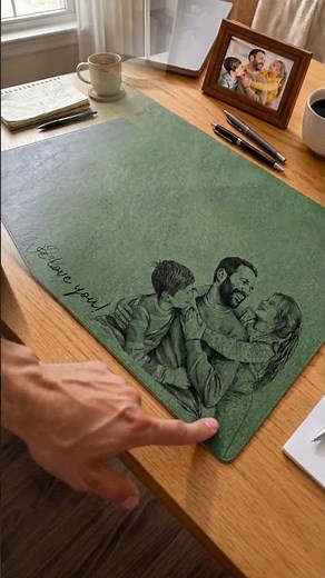 Custom Desk Mat - Father's Day Birthday Gifts - Forever Thankful For A Dad Like You TKN-YL0605 V1.1