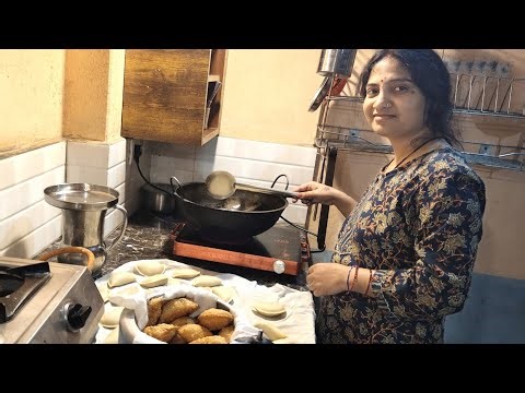 How To Make Gojiya At With Khoaa🏠 🔫🏉😍