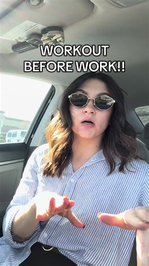 Why You Should Work Out Before Work