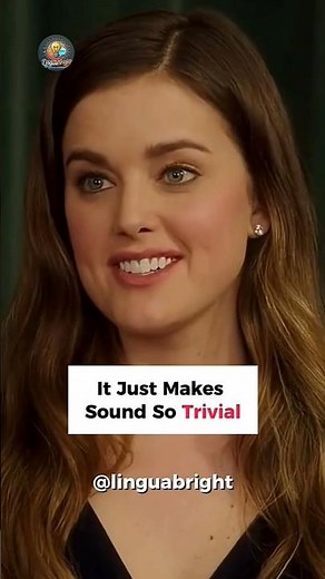 What's the meaning of "Trivial"? #easyenglisheveryday #howtoimprovespokenenglish #vocabulary #speak✌