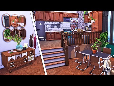 Split Level Apartment | The Sims 4 Speed Build