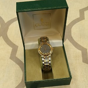 Gucci Two-Tone Gold and Silver Watch