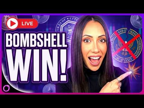 WE WON SEC BOMBSHELL MOST Crypto Assets Are NOT Securities! CFTC New Framework Changes EVERYTHING