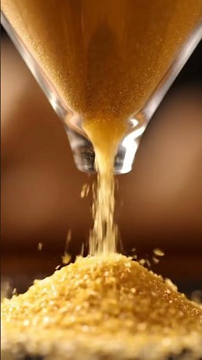 Sand Pouring Ultra Macro 🌾 | Hypnotic Slow Flow | Satisfying Relaxation Visuals in 8K