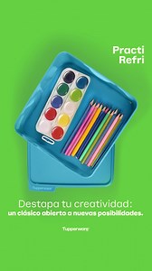 Un clásico, mil posibilidades. Con el Prácti Refri de Tupperware®, cada día puedes #DestaparElFuturo: conserva, organiza y crea momentos que se disfrutan más. Porque lo básico también puede ser extraordinario. ✨ Descubre más productos como este en nuestra tienda en línea 👉 tupperware.com.mx o consulta a tu emprendedor Tupperware más cercano. #TupperwareMéxico #IdeasTupperware | Tupperware México