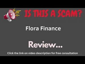 Florafinance.co.uk Review: THIS IS A SCAM? (Flora Finance)