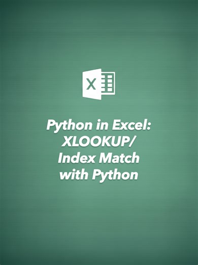 Using Python in Excel for Advanced Data Queries