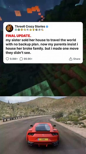 7.2K views · 68 reactions | FINAL UPDATE. my sister sold her house to travel the world with no backup plan. now my parents insist i house her broke family. but i made one move th... #foryou #fyp #reels #viral #redditstorytime #redditposts #storytime #redditstories #reddit #askreddit #paranormal #redditparanormal #nosleep | Jagger Gamble | Facebook