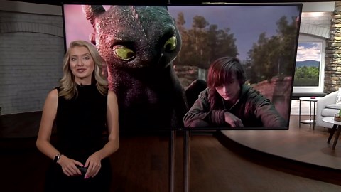 Animatronic Toothless now at Regal Pinnacle for release of 'How to Train Your Dragon'