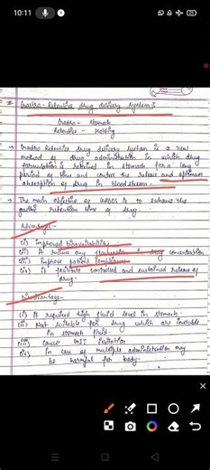 Gastro Retentive Drug Delivery System in 60 sec🔥 #Shorts #B.Pharma #NDDS