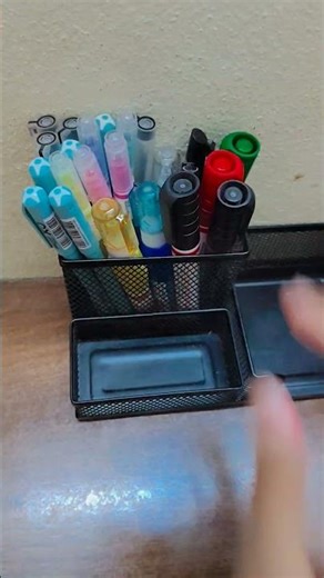 study table organisation | before vs after