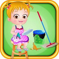 Baby Hazel Cleaning Time - Play Baby Hazel Cleaning Time Online at TopGames.Com