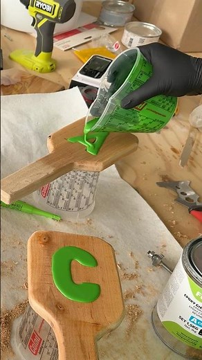 Make your own quiz boards with epoxy resin!