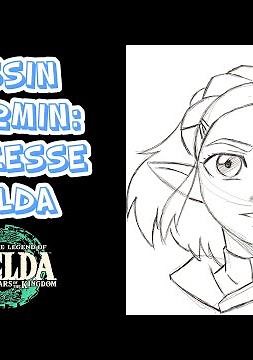 Dessin en 2 min: Princesse Zelda - Tears Of The Kingdom