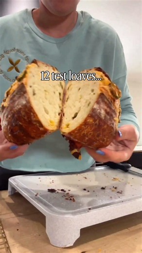 It took 12 test loaves to reach perfection