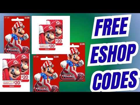Free Nintendo eShop Gift Card Codes 2026 Unused – Free Nintendo eShop Gift card switch Codes 2026,