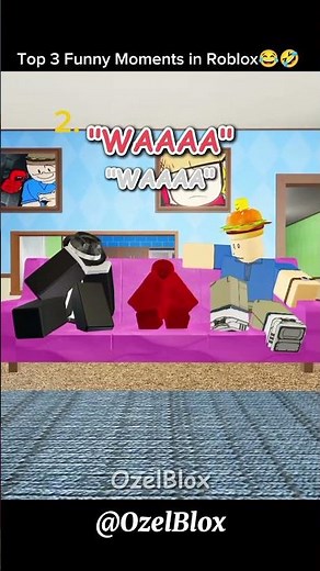 Top 3 Funny Moments in Roblox 😂🤣