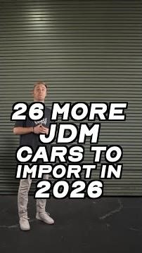 Y'all wanted more, so here's another import list are cars you can bring to the States! #jdm #fitment