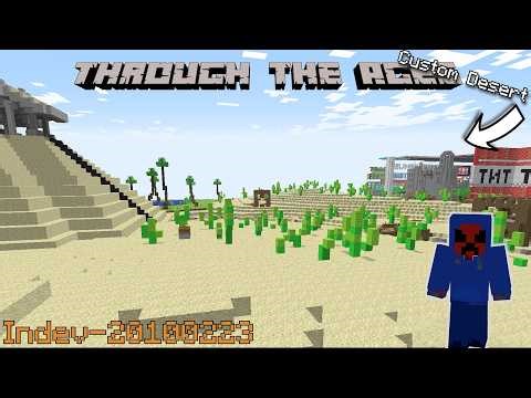 What would a desert look like in 2011 Minecraft?