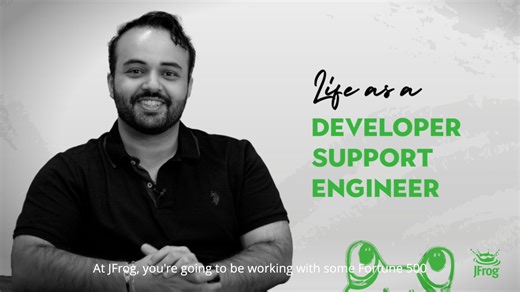 JFrog on Instagram: "Looking to solve complex technical challenges that actually matter 🐸? https://join.jfrog.com/ Just ask Raphael Zaafrani, DevOps Support Engineer, about the time he helped a customer scale their cluster to handle 100,000 requests per second. "Knowing that the customer is going to have a good night of sleep because you helped them out is really rewarding," Raphael shares. “I enjoy helping people and my role allows me to do that!” Shout out to our developer support engineers t