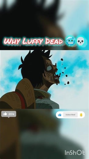 “Luffy… Dead?! 🥶💀” #onepiece #animeshorts #luffy